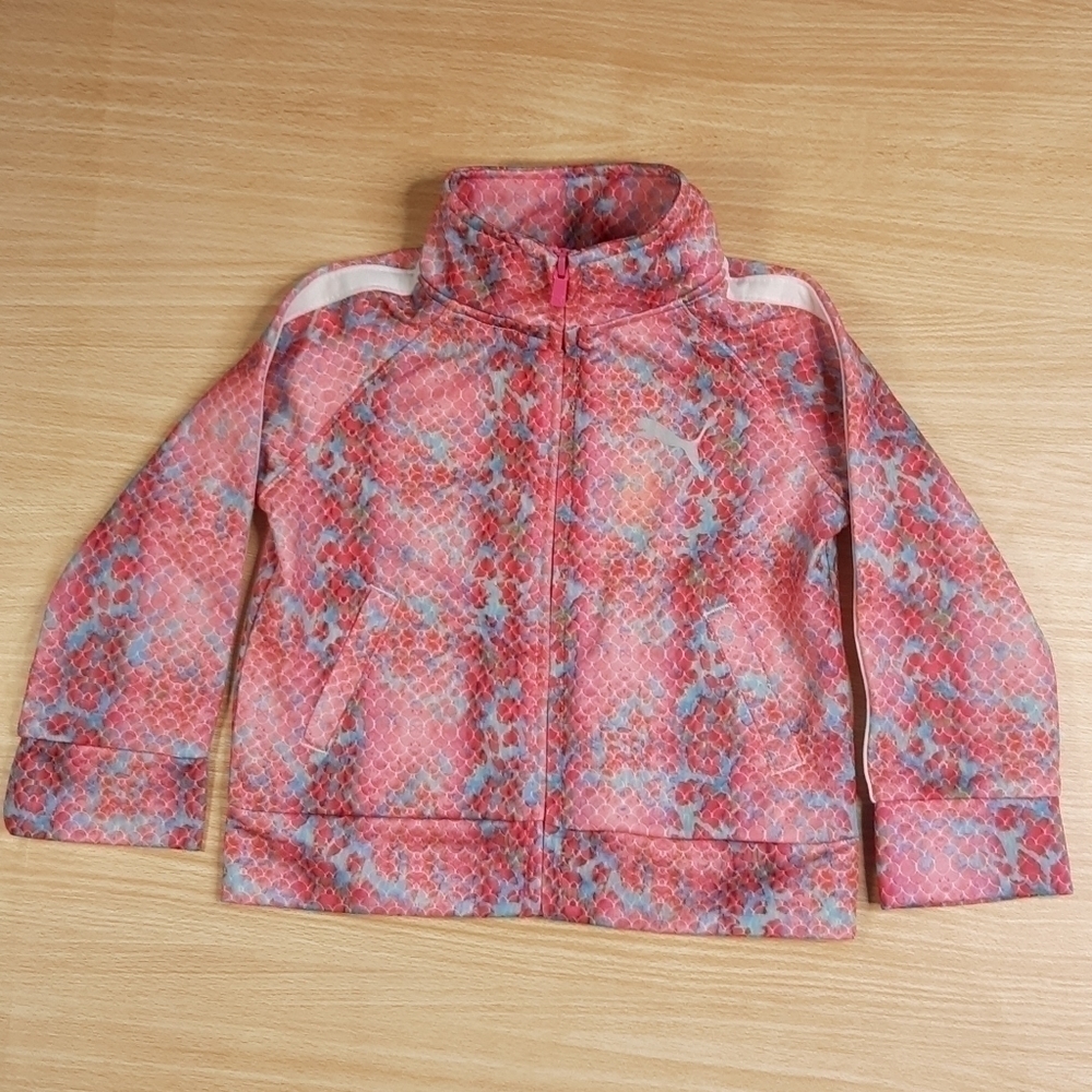 Puma toddler girls track jacket.  Size 12 months